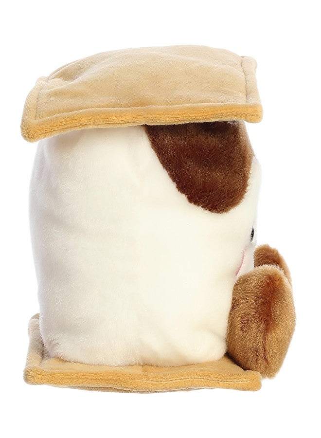 Aurora® Adorable Palm Pals™ Party Sized Toastee S'More™ Stuffed Animal - Fun Collectible Plush for Kids and Adult Collectors - Perfect for Decorating Rooms and Birthday Gifts - Multicolor 7 Inches - Image 3